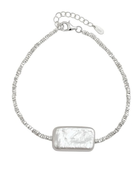 Pulsera Aretize de plata P 925 brillo con acabado
