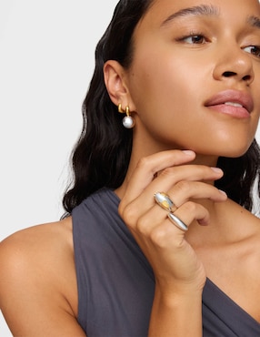 Anillo Tous Warm de plata P 925 con acabado baño de oro