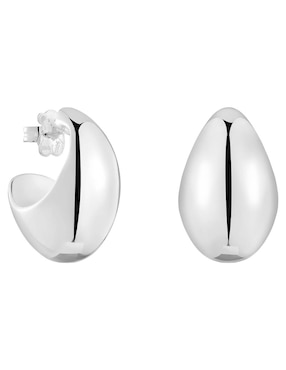 Aros Tous Warm de plata P 925 con acabado brillante