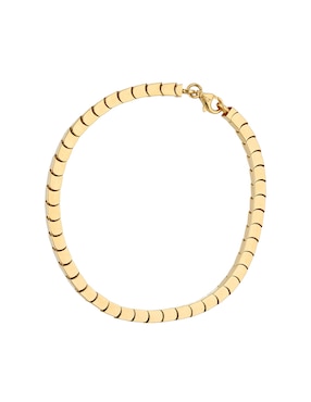 Pulsera Fonelli de oro amarillo 14 k con acabado pulido