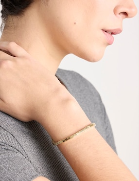 Pulsera Fonelli de oro amarillo 14 k con acabado pulido