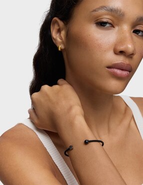 Pulsera Tous Icon Mesh con acabado brillante