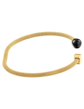 Pulsera Tous con ónix Icon Mesh con acabado brillante