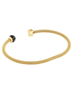 Pulsera Tous con ónix Icon Mesh con acabado brillante