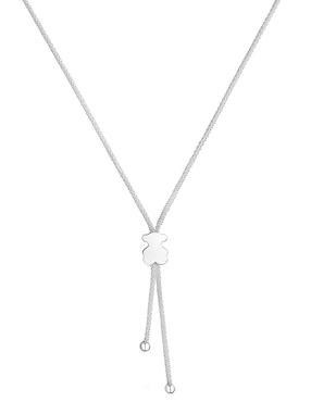 Collar de oso Tous Icon Mesh de plata P 925