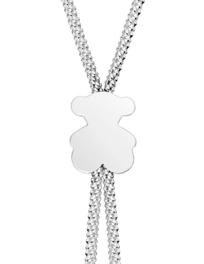 Collar de oso Tous Icon Mesh de plata P 925