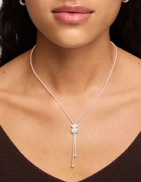 Collar de oso Tous Icon Mesh de plata P 925