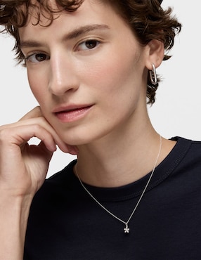 Collar de flor Tous Motivos de plata P 925