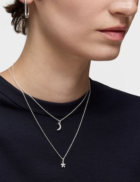 Collar de flor Tous Motivos de plata P 925