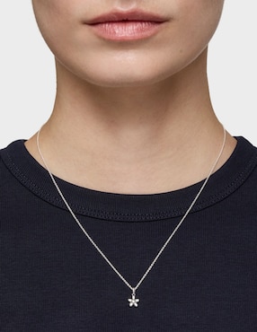 Collar de flor Tous Motivos de plata P 925