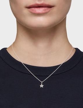 Collar de flor Tous Motivos de plata P 925
