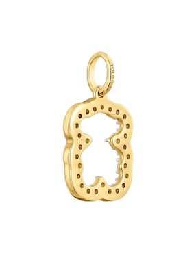 Dije de oso Tous medallions de oro amarillo 14 K diamante