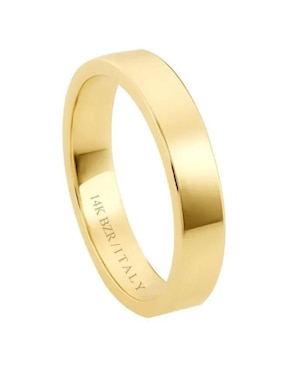 Argolla de oro amarillo 14 k Joyerías Bizzarro