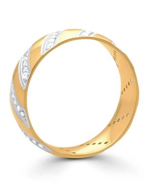 Argolla de oro amarillo 14 k Joyerías Bizzarro