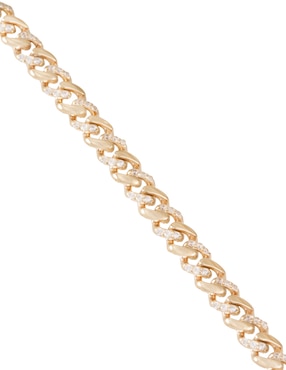 Pulsera Sini de oro 14 k con acabado pulido