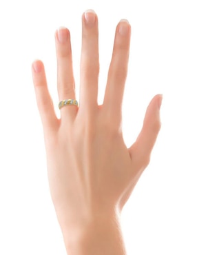 Argolla de oro amarillo 14 k Joyerías Bizzarro