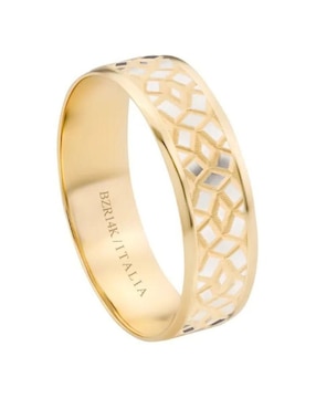 Argolla de oro amarillo 14 k Joyerías Bizzarro