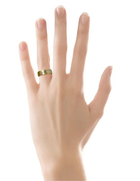 Argolla de oro amarillo 14 k Joyerías Bizzarro