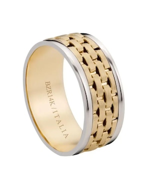 Argolla de oro amarillo 14 k Joyerías Bizzarro