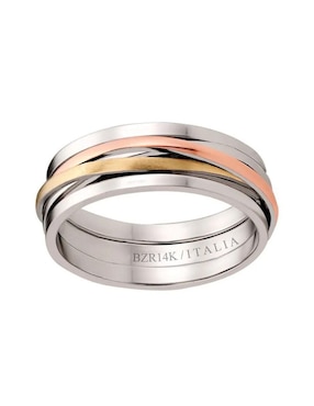 Argolla de oro amarillo 14 k Joyerías Bizzarro