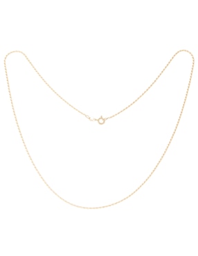 Cadena Sini de oro 14 K