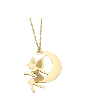 Colgante Y Dije de hada Fianelli luna de oro 14 K