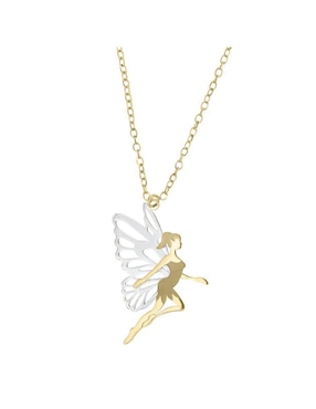 Colgante Y Dije de hada Fianelli de oro 14 K