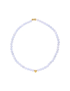 Collar de corazón E&N Cherny Fashion de plata P 925