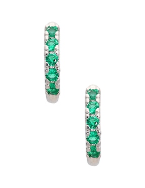 Arracadas E&N Cherny P 925 con acabado pavé zirconia