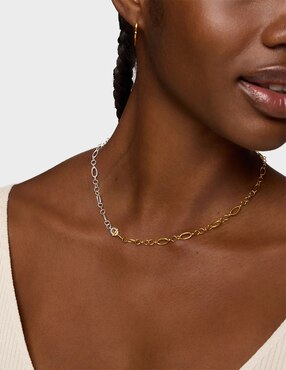 Collar de eslabones Tous Manifesto de plata P 925