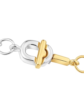 Pulsera Tous de plata P 925 Manifesto con acabado baño de oro