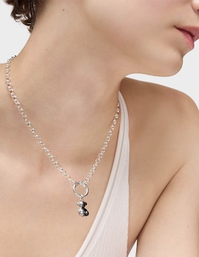 Dije de oso Tous my other half de plata P 925