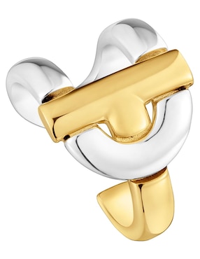 Anillo Tous Manifesto de plata P 925 con acabado baño de oro