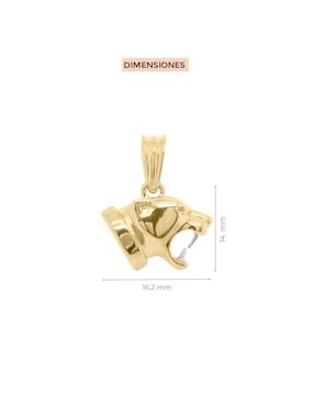 Dije de pantera Fianelli pakhet de oro 14 K