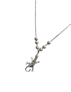 Collar con dije Limerence By Claudia Herrera de plata P 925