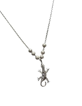 Collar con dije Limerence By Claudia Herrera de plata P 925