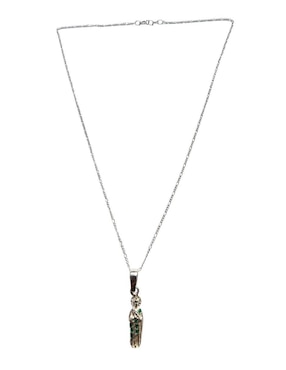 Collar con dije san judas tadeo Limerence By Claudia Herrera de plata P 925