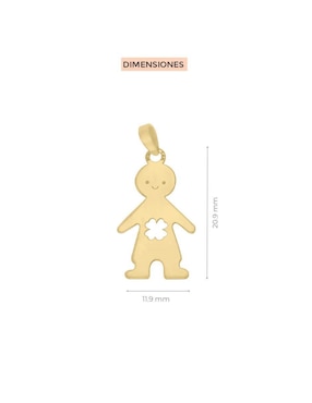 Dije de niño Fianelli menino de oro 14 K