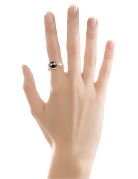 Anillo Joyerías Bizzarro 14 k de oro blanco diamante brillante
