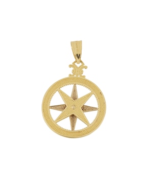Dije redondo Dinasti de oro 14 K