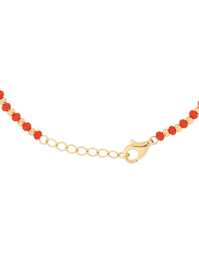 Pulsera Dinasti de oro amarillo 14 K con acabado brillante