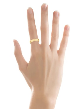 Anillo Joyerías Bizzarro 14 k de oro amarillo brillante