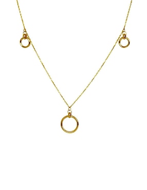 Collar Mancini de oro 10 K
