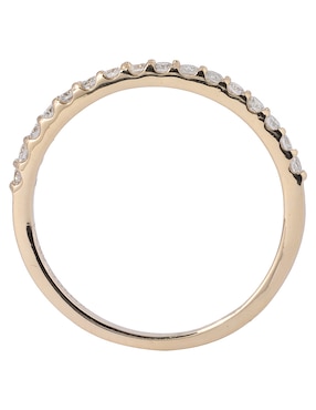 Anillo Valessa 14 k de oro diamante brillante