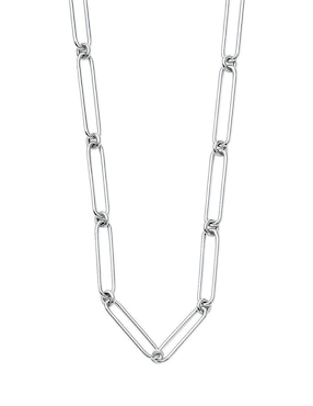 Collar de eslabones Aretize Brillo de plata P 925
