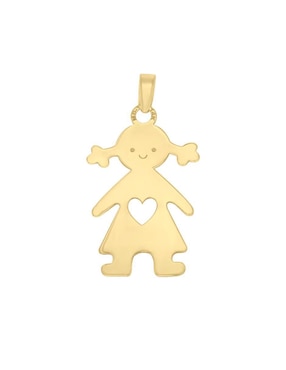Dije de niña Fianelli garontinha de oro 14 K