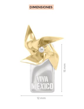 Dije Fianelli rehilete de oro 14 K