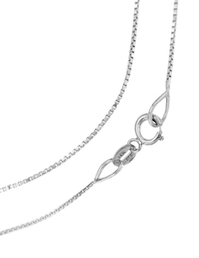 Colgante Y Dije de rombo Klamore aiden de oro blanco 14 K diamante