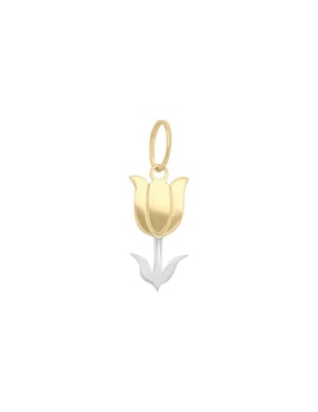 Dije de flor Fianelli de oro 14 K