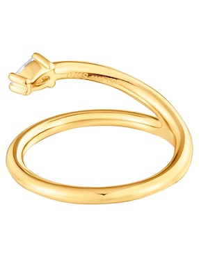 Anillo con gema Tous Lio LGD P 925 de plata diamante con baño de oro